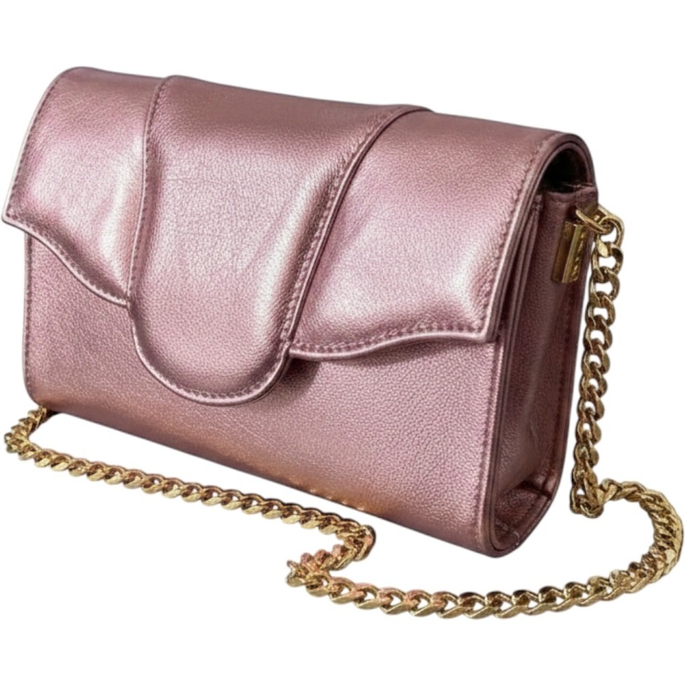 Liselle Kiss Convertible Clutch Metallic Pink